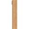 Ekena Millwork Thorton Block Smooth Bracket w/ Offset Brace, Western Red Cedar, 5 1/2"W x 20"D x 32"H BKT0604X20X32THR05SWR - alternate 4